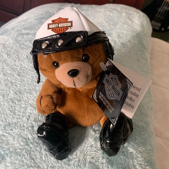Toys Harley Davidson Bean Bag Push 1997 Cute Teddy Bear Poshmark
